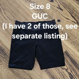 Ivivva by Lululemon for girls - shorts size 8